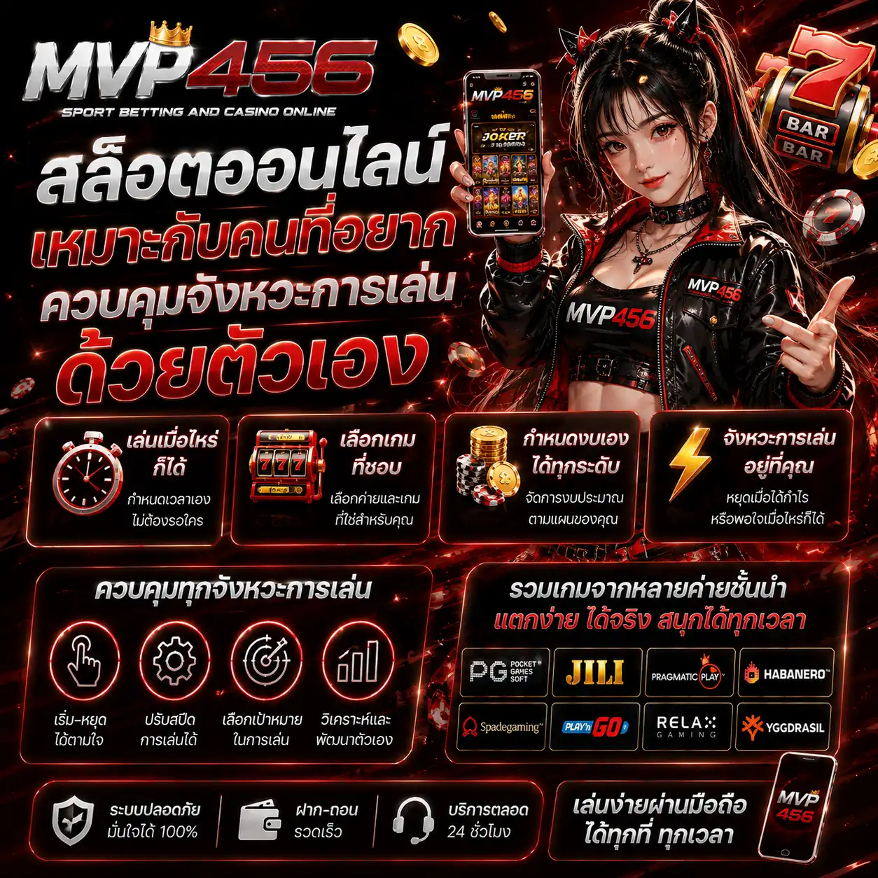 สล็อตออนไลน์ เหมาะกับคนที่อยากควบคุมจังหวะการเล่นด้วยตัวเอง